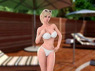 complete gameplay girl house part 5 with big tits whore deepthroating and cum in pussy!