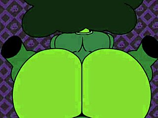 Damn! Carol's Wild Futanari Workout in Both Versions