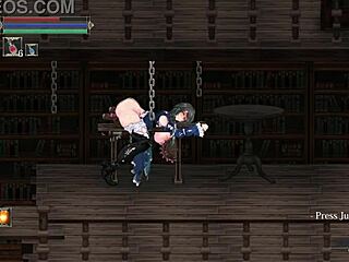 Hentai game action in the Night of R series, Scene 25