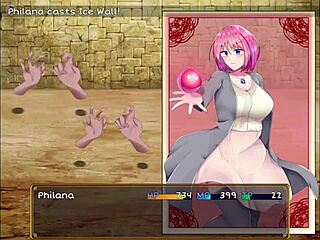 um cliente tarado pega nos peitos da garçonete em philana and the elixir of life parte 2