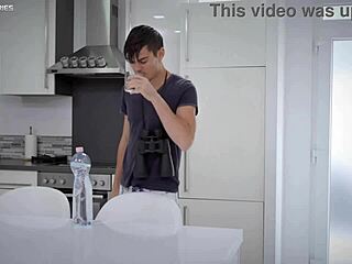 Intense unplanned threesome with bisexual lesbian action between blonde and latina