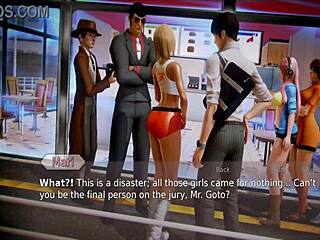 Intense Action In Academy 36 Hentai Game