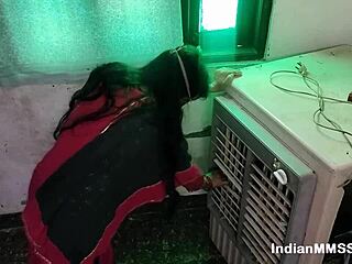 Hot homemade sex video of horny Indian housewife
