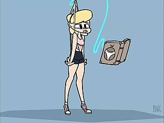 Whoa, check this wild animated girl wedgies compilation now!