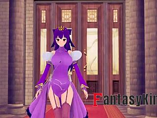 Scáthach-Skadi having wild sex in fantasy throne POV! 🔥