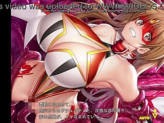 Taimanin RPGX scene 83 explodes with intense hentai action! English subbed!