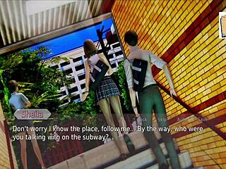 Intense Action In Academy 36 Hentai Game