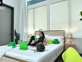 stepbrother catches selina imai playing with herself for fans