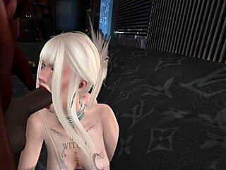 Second life black man fucks latina woman in nightclub