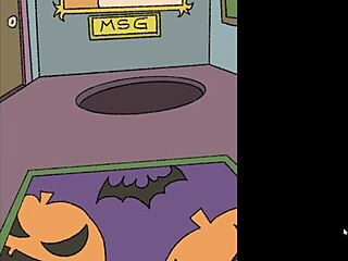 Halloween Strange House Cartoon Porno Adventure