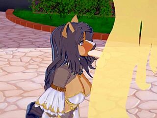 Furry princess gets fucked after school in this Yiff: The Best of Hentai