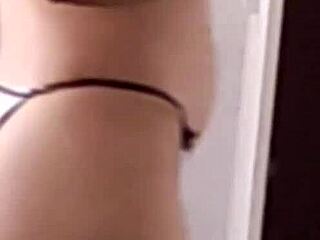 Brazilian newbie’s first intimate ride caught on camera