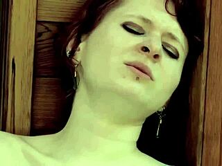 Russian Tattooed Teen Uses Sex Toys for Masturbation in Shower