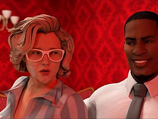 Boss Slams Curvy PAWG Employee in Exclusive BDSM Red Room