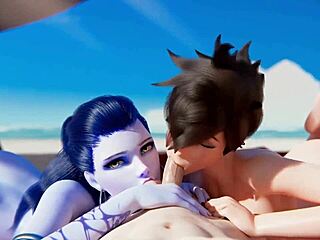 i'm obsessed with overwatch pmv featuring tracer, widowmaker, and more