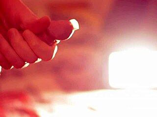 3D video of an amazing handjob with a huge cumshot