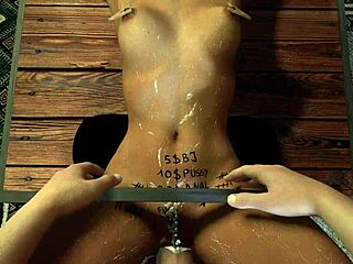 POV BDSM whore, your tight pussy gets creamed and pisses on my cock