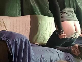Hot milf gives me a sensual pegging and sex