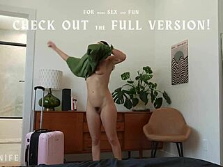 British Step-Sis Forgets Panties in Bed - Gal Ritchie