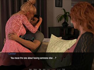 Jessica Oneil's tough news 107 - a walkthrough of the anime visual novel game