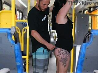 Gay bus ride turns kinky with public masturbation and more