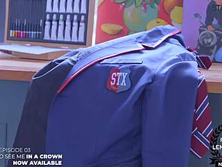 yo, check this hot gay twink scene in art class at college