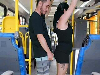 Gay bus ride turns kinky with public masturbation and more
