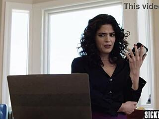 Victoria Voxxx feels intense pleasure.