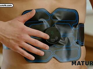 Have you seen this czech milf from mature4k delivering multiple orgasms with her shaved pussy?