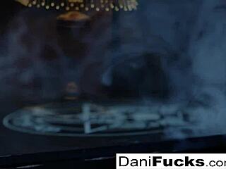 Hot Gothic Vampire Dani Masturbates with Big Tits