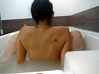 Latina Slut Wife Rough Fucking Hubby In Jacuzzi