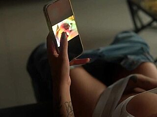 Redhead roommate seduces me for passionate lesbian sex act