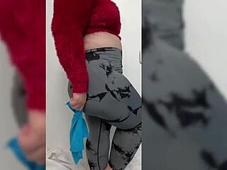 Maria's shy roommate finally opens up sexually! Intense orgasms!