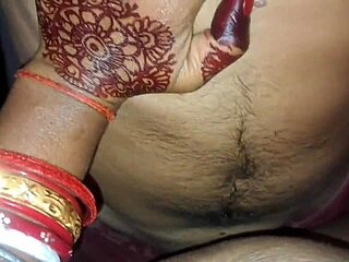 Beautiful Indian bride gets her asshole licked and fucked in doggy style