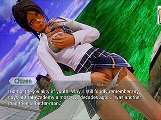 i explored academy 133 in the hentai game anime