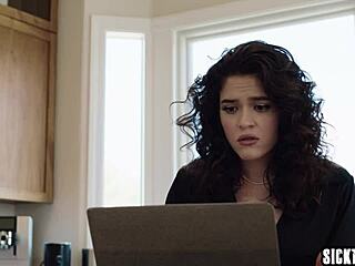 Victoria Voxxx feels intense pleasure.