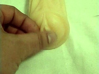 Watch Her Finger That Fake Pussy Now!