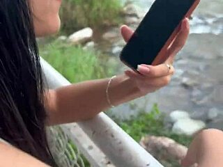 fucking her big ass while on phone with cuckold