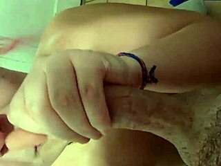 Amber is a submissive girl and she gives her daddy a blowjob on her knees