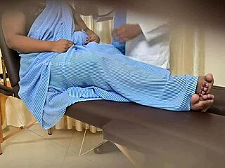 Hidden camera captures an Indian doctor having sex with a patient in a hospital room