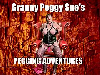 Granny Peggy Sue, uh, sucks cock and gets, like, a huge mouthful of cum, ya know