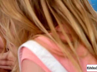 I Can't Believe My Best Friend Lets Me Lick Her Hairy Pussy!