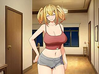 Harem game continues with curvy girls and big dicks