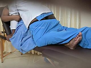 Hidden camera captures an Indian doctor having sex with a patient in a hospital room