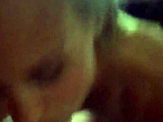 Tennyhole young blonde delivers powerful blowjob with deepthroat and squirting