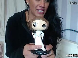 Maxine X Solo Webcam Tease