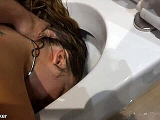 i humiliate dry venom evil with rough anal gagging and deepthroat