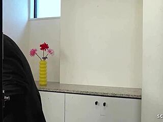 Petite Japanese teen's first vibrator experience on camera