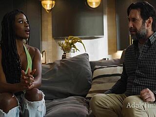 Loser seduces and screws cheating girlfriend's step sister 😏