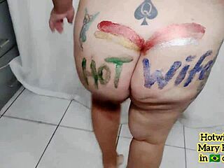 BBW Hotwife Mary Butterfly Dances Wild at Brazilian Carnaval! Can You Resist?